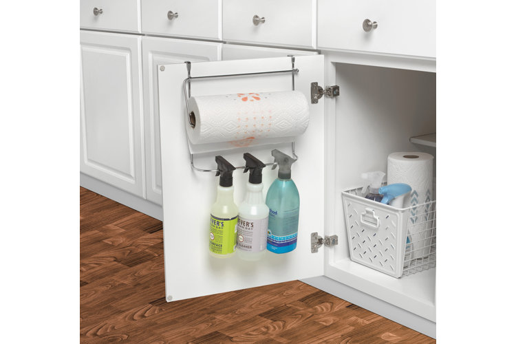 Under sink cabinet online door organizer